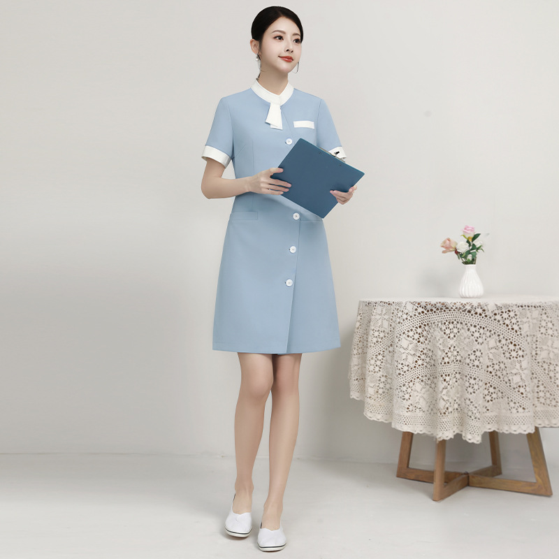 Xiangchunniao Medical Beauty Industry Work Clothes Dress Physical Examination Beauty Salon Dental Oral Pharmacy Front Desk Reception Nurse Uniform