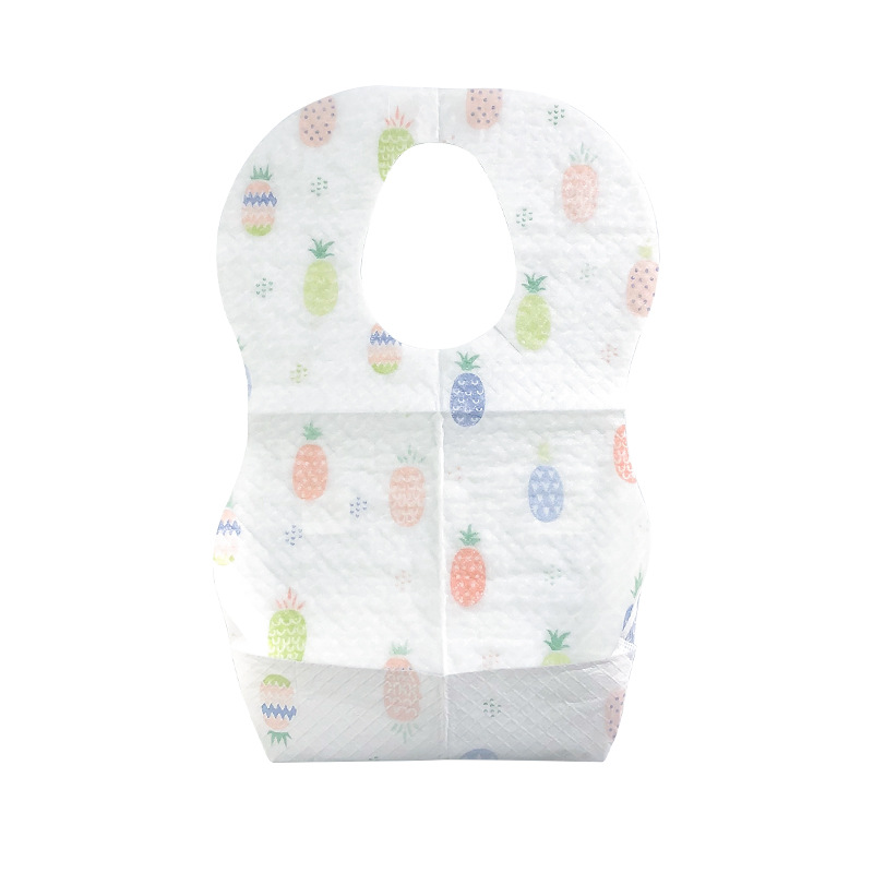 7.1g thickened Disposable bib baby independent pack in stock disposable children's Disposable bib baby bib
