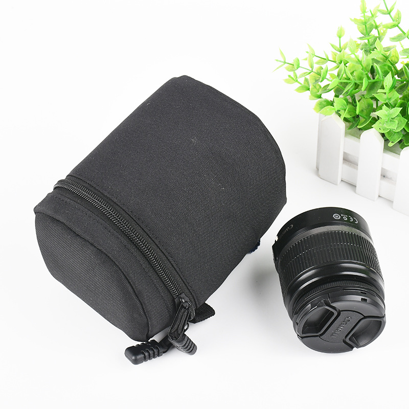 SLR Camera Lens Bag Lens Bag Thickened Shockproof Lens Tube Protective Cover Lens Protective Bag Lens Storage Bag