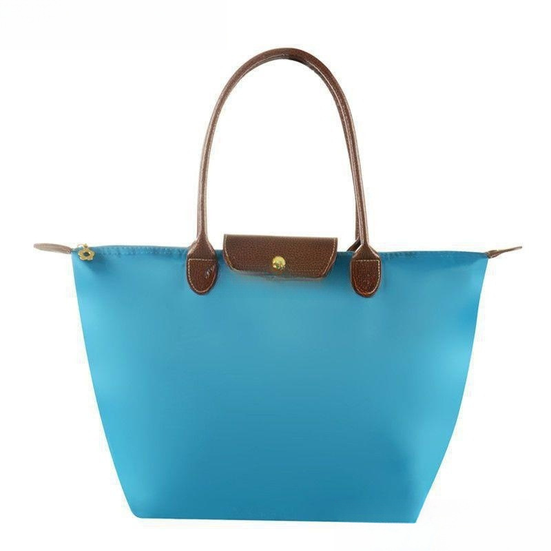 One-Shoulder Portable Drop-Shipping Large-Capacity Internet Celebrity Women's Dumpling Bag Dumpling Bag Folding Storage Bag