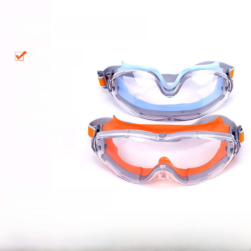 Silicone anti-fog goggles dust-proof sand-proof splash-proof protective goggles sports riding protective goggles wholesale