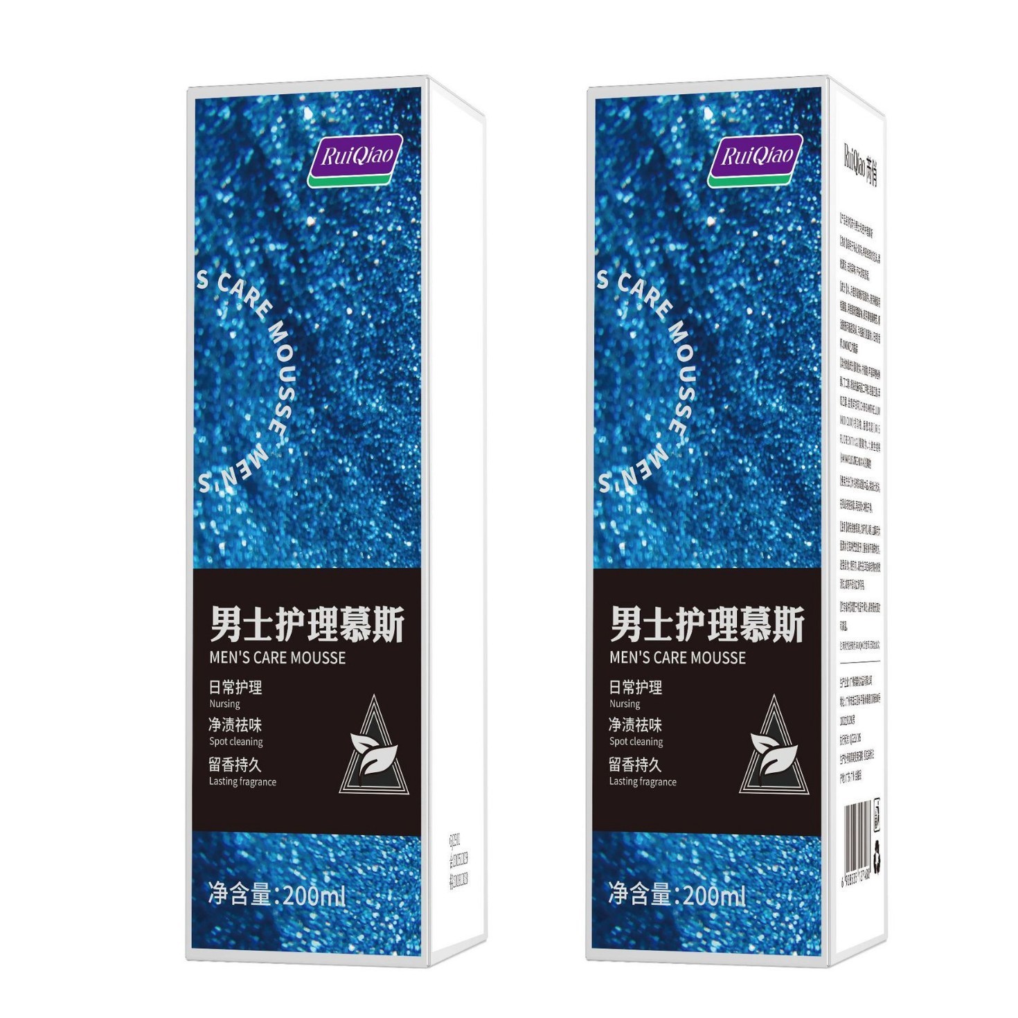 Ruiqiao Men's Private Care Mousse Private Lower Body Special Cleaning Liquid Care Men's Health Care Mousse