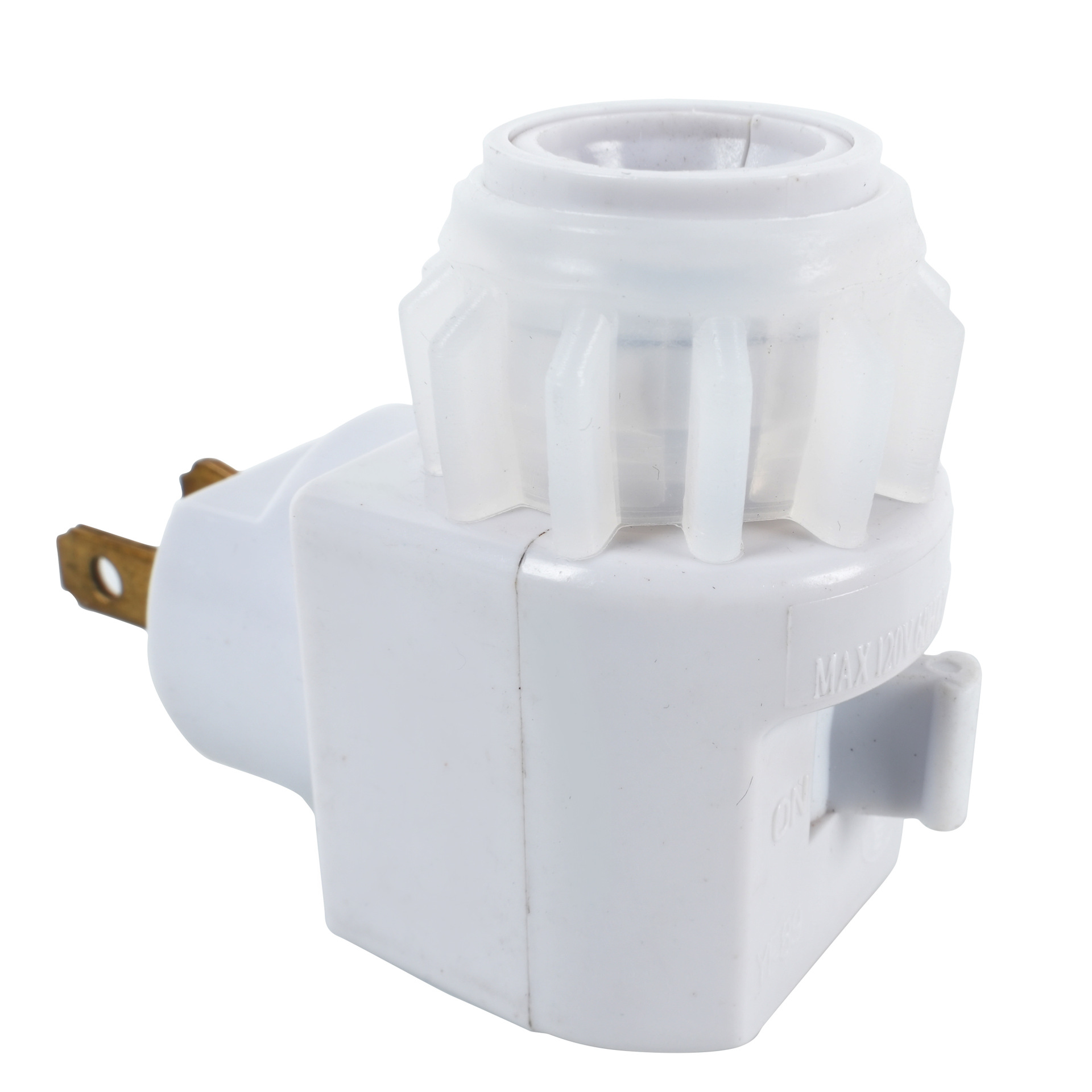 Ul 120V 60Hz 7W макс, 360° вращающийся ночник, патрон с высоким фланцем