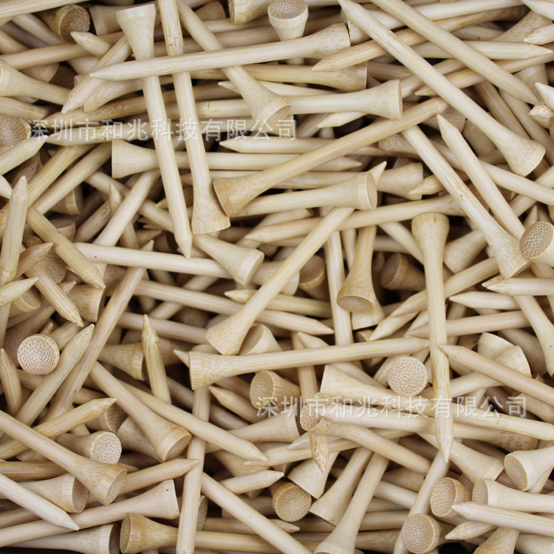 GOLF nail GOLF log color bamboo nail GOLF bamboo ball holder bamboo tee bulk four sizes can be selected