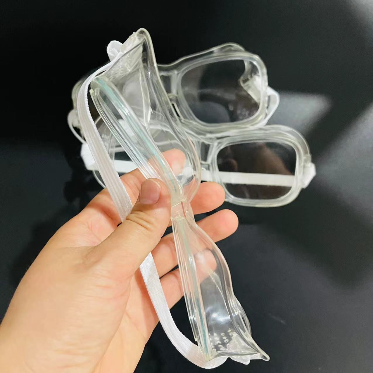 White Soft-edged Glasses, Small Goggles, Windproof Goggles, Goggles, Dustproof, Anti-splash, Labor Protection Glasses, Protective Glasses Wholesale