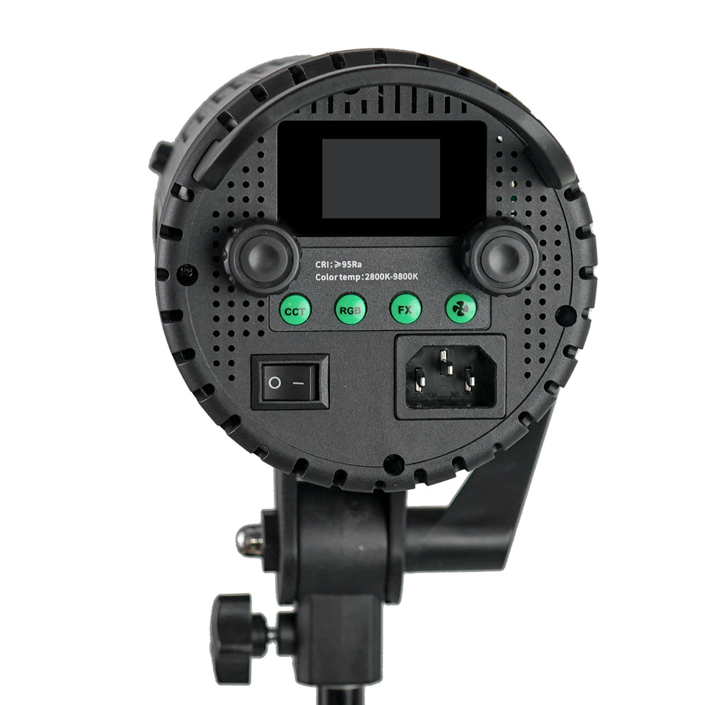 100W RGB metal fill light live fill light soft light photography COB always bright sun light LED beauty