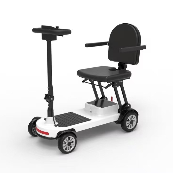 Shulexing Elderly Mobility Scooter, Mobility Aid, Foldable Electric Mobility Scooter