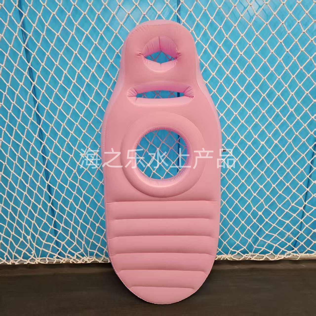 Thickened Inflatable Pregnant Women's Bed Mat Sleeping Pillow Inflatable Mat Surface Flocking Inflatable Mat for Pregnant Women