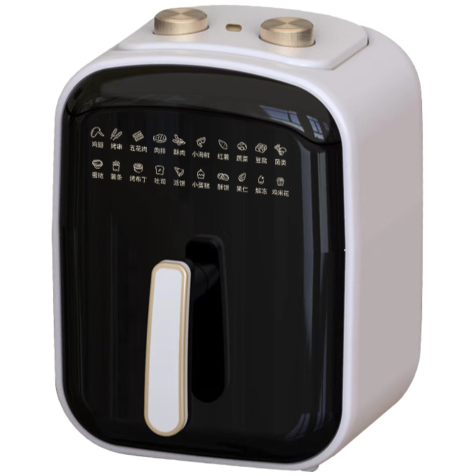 6L Air Fryer Large Capacity Multifunctional Air Fryer Household Fully Automatic All-In-One Machine Square Oil-Free m