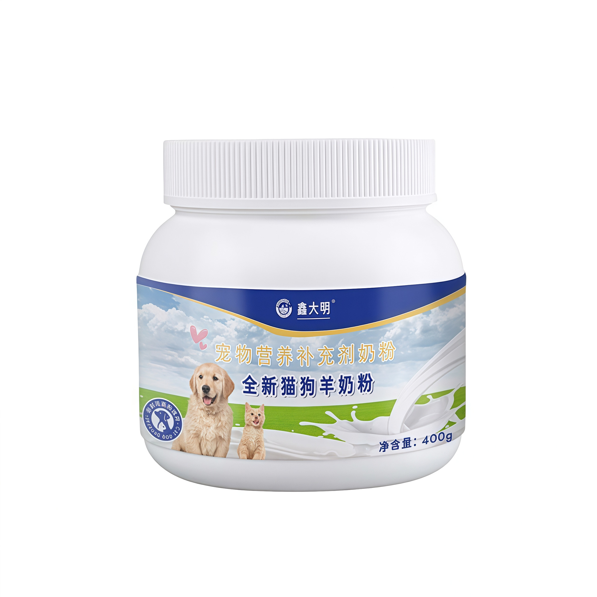 Pet Goat Milk Powder for Dogs, Specially Designed for Kittens and Puppies, Nutritional Supplement, Calcium Supplement, High Content of Breast Milk, Pet Milk Powder