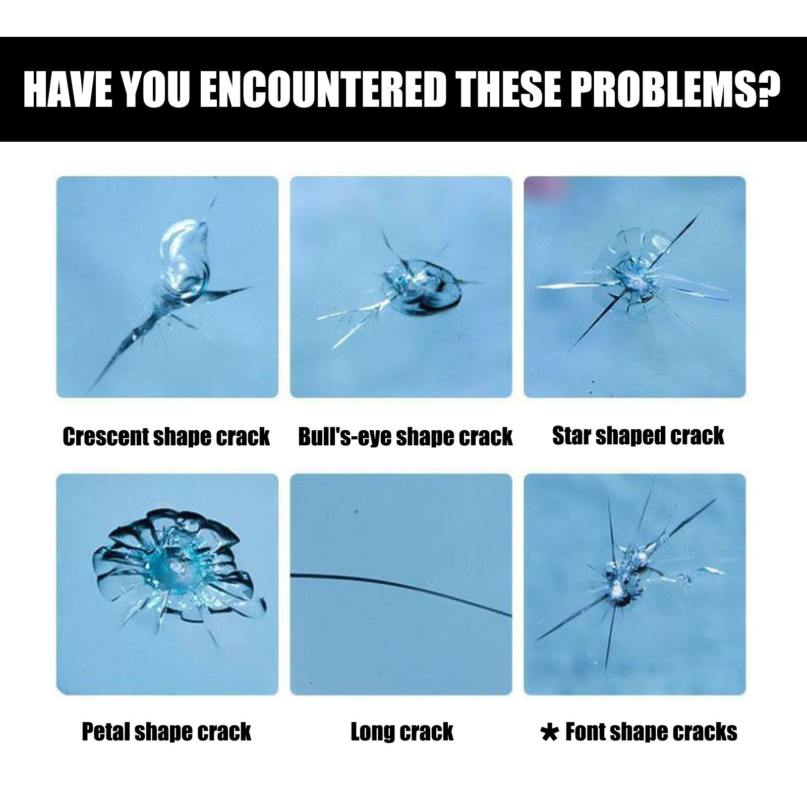 Rayhong Car Windshield Scratch Repair Fluid Windshield Adhesive Crack Crack Renovation Care Agent