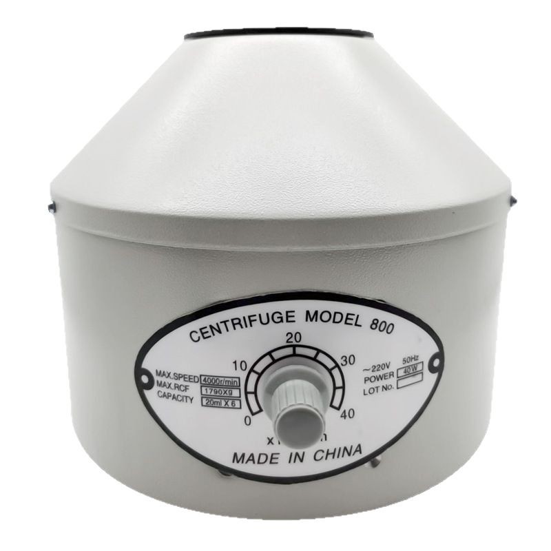 800 800-1 800D Electric Desktop Low Speed Centrifuge Speed Regulation Timing Laboratory Small Centrifuge Iron Shell