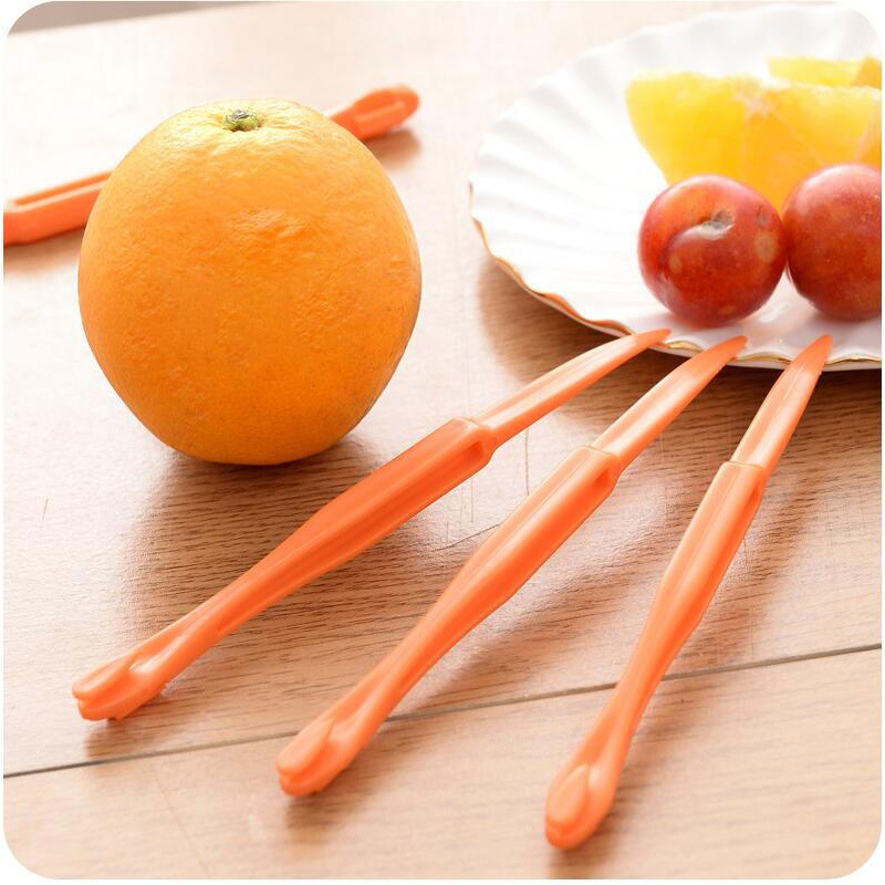 Plastic Orange Peeler, Special Tool for Peeling Grapefruit and Oranges, Practical Orange Peeling Tool, Wholesale in Stock