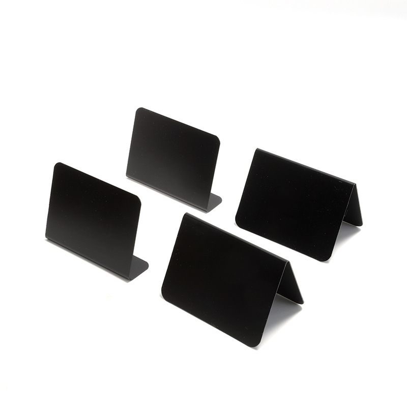 Erasable blackboard commodity price tag desk tag small desk tag L-shaped vertical price tag price tag rack price tag cross-border