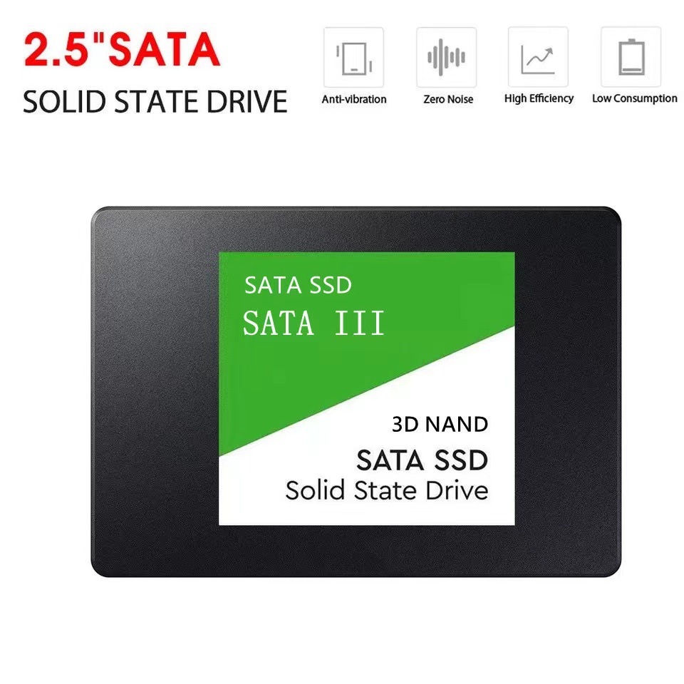 Cross-border foreign trade 2.5 inch solid state drive SSD2TB1TB512G desktop laptop desktop Universal