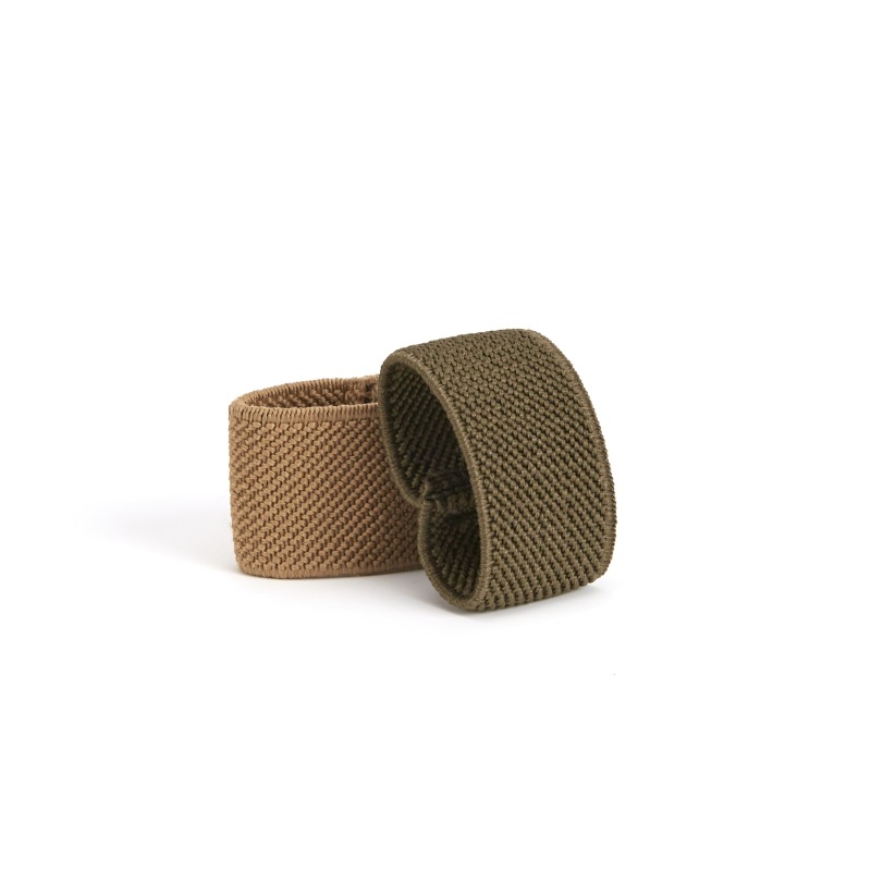 in stock Wholesale 2.0cm Twill Elastic Belt Loop Nylon Belt Black Accessories Belt Loop Belt Accessories