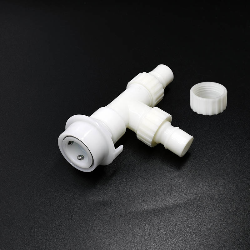 Factory direct supply washing machine water separator one-two nipple to four-part multi-purpose water inlet three-way quick-connect connector