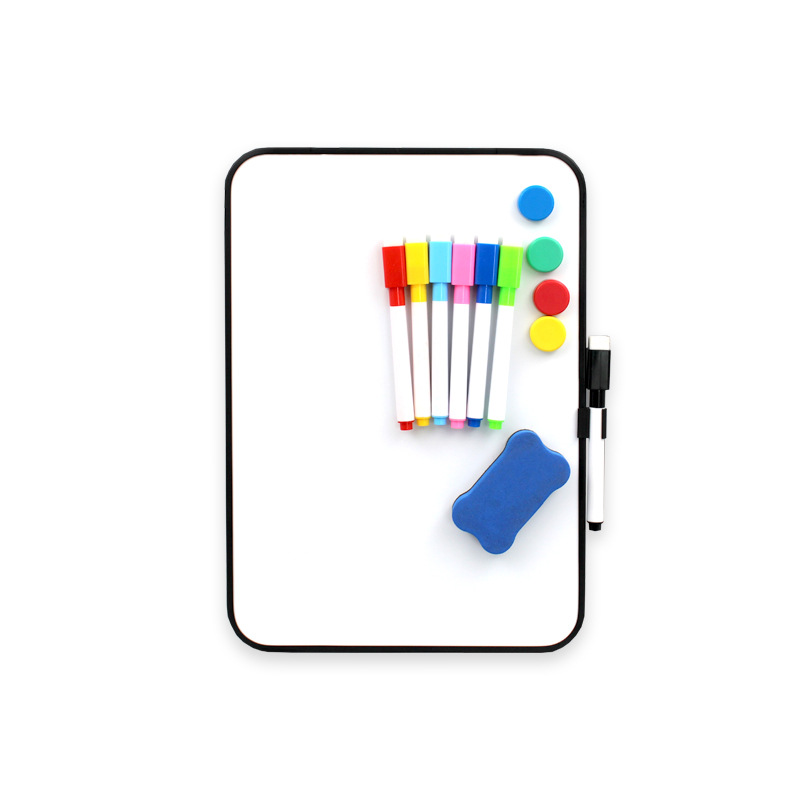 Handheld Erasable Whiteboard Magnetic Children's Desktop Double-Sided Writing Board Home Notebook Message Office Display Blackboard