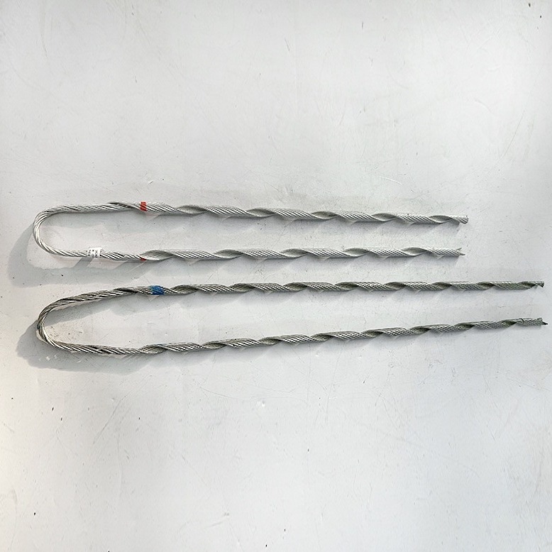 Pre-twisted wire protection line pre-twisted wire repair strip ADSS OPGW tension-resistant pre-twisted wire pre-twisted wire clamp