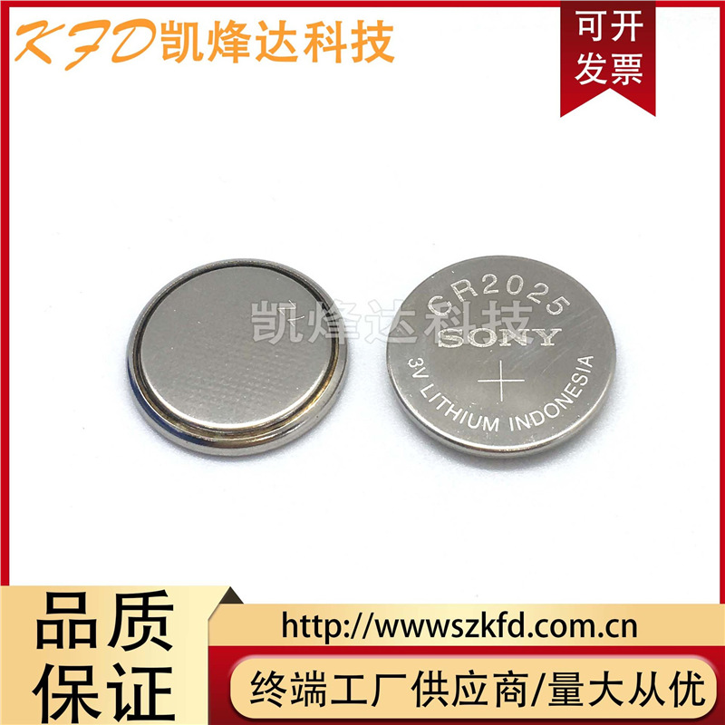 Cr2025 Mercedes-Benz Nissan New Sylphy Car Remote Key 3V Battery Button Computer Motherboard Watch