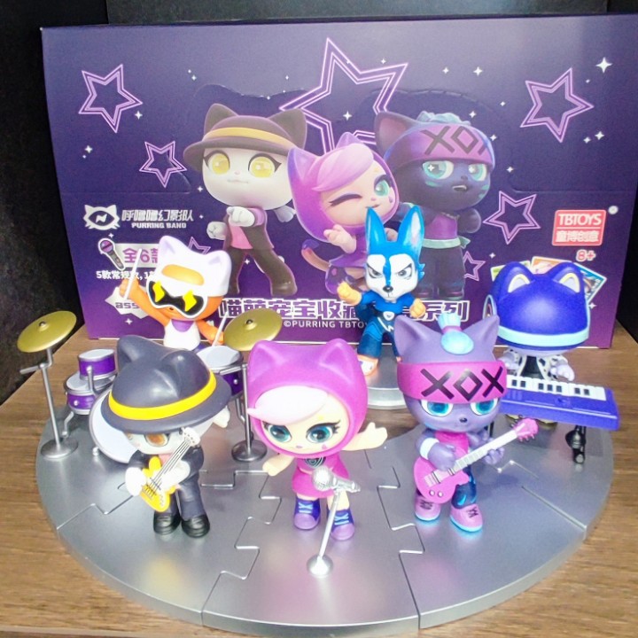 Хулулу Мяу Милый питомец Коллекция Слепая коробка Серия