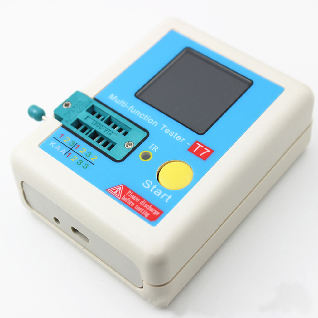Lcr-T7 High-Speed Transistor Tester Full-Color Screen Graphic Display Multi-Function Tester