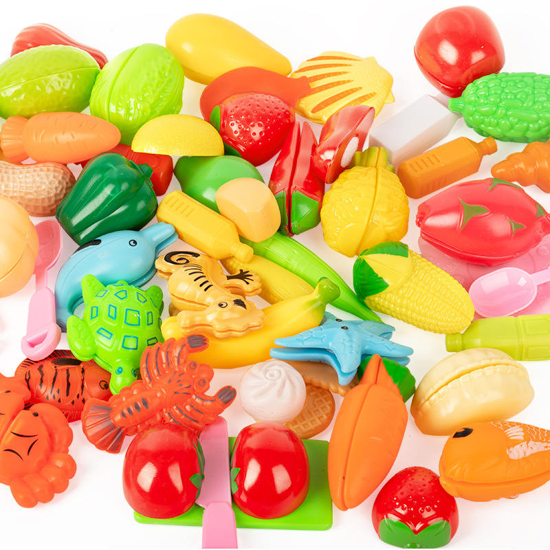 Children's Play House bulk fruit cut music simulation toys boys and girls Baby Cut music factory wholesale
