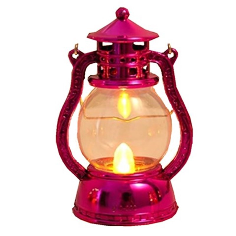 Ins style Christmas portable pony lamp led candle lamp festival atmosphere decoration activity atmosphere layout small oil lamp