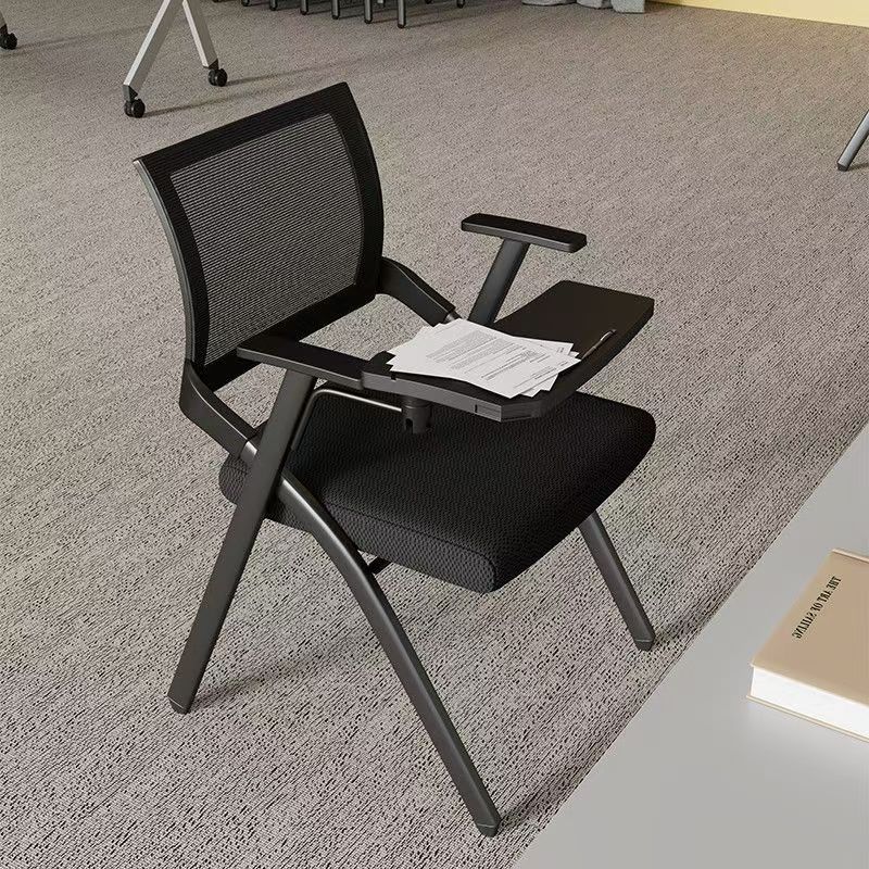 Folding Training Chair with Table Board Conference Writing Board Table and Chair Office Chair Integrated Conference Room Foldable One-Piece Chair