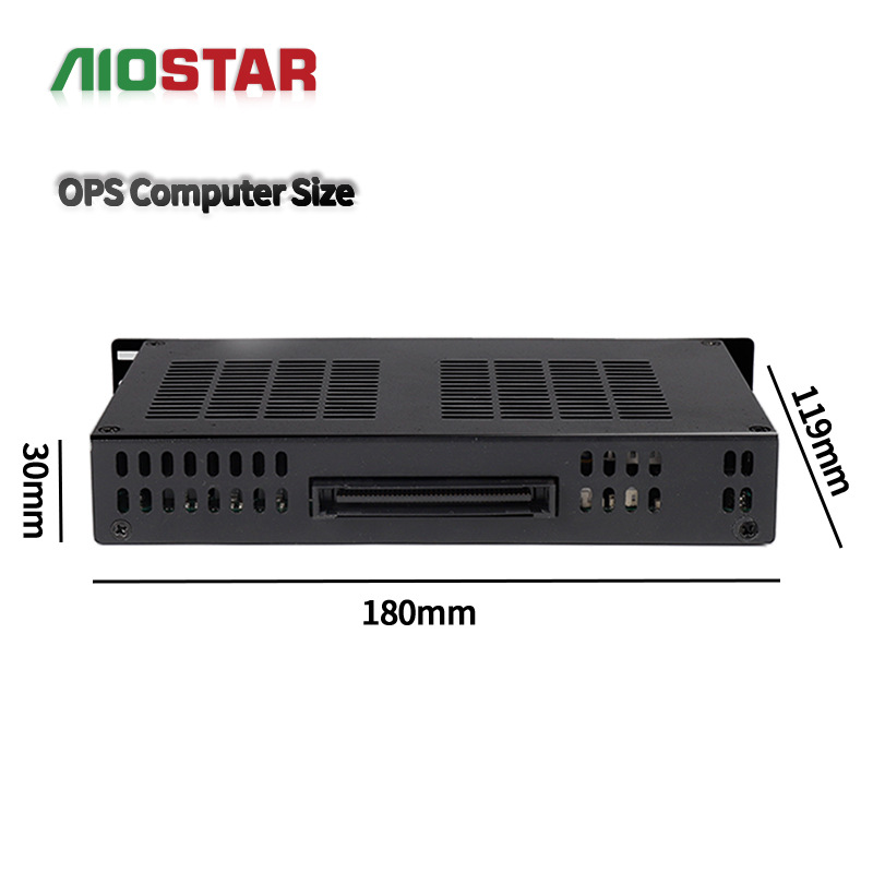 Ops Plug-In Computer N100 N105 N300 Cpu Optional 4K/5K/8K Resolution Display