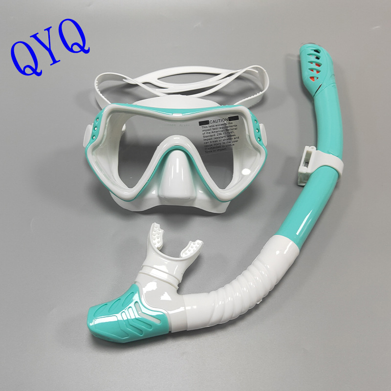 Factory snorkeling Sanbao equipment adult diving goggles full dry breathing tube device suit snorkeling swimming silicone mask