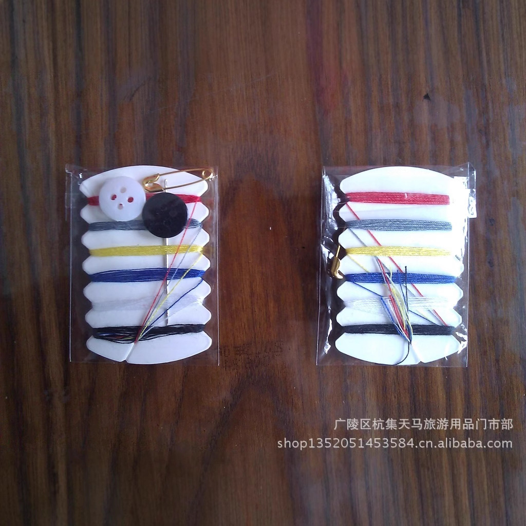 Набор для шитья одноразовые гостиничные принадлежности 6 нитей всевозможные наборы для шитья 6 цветных нитей бесплатная доставка (кроме удаленных районов)