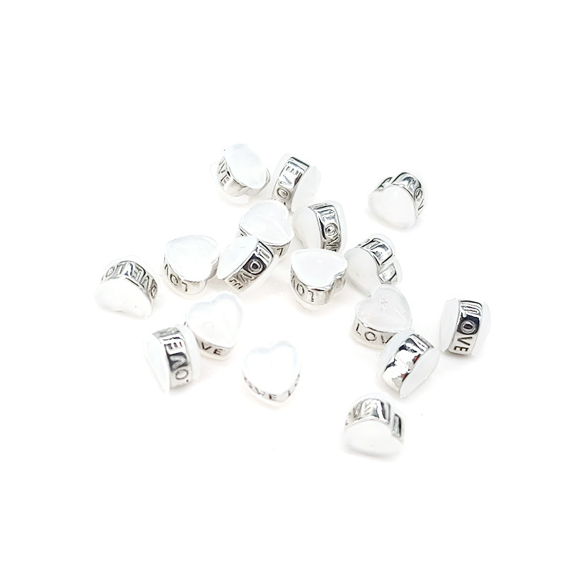 Peach Heart Silicone Ear Plug DIY Heart-shaped Phnom Penh Color-retaining Earrings Back Buckle Earcap Jewelry Earrings Ear Stud Printable