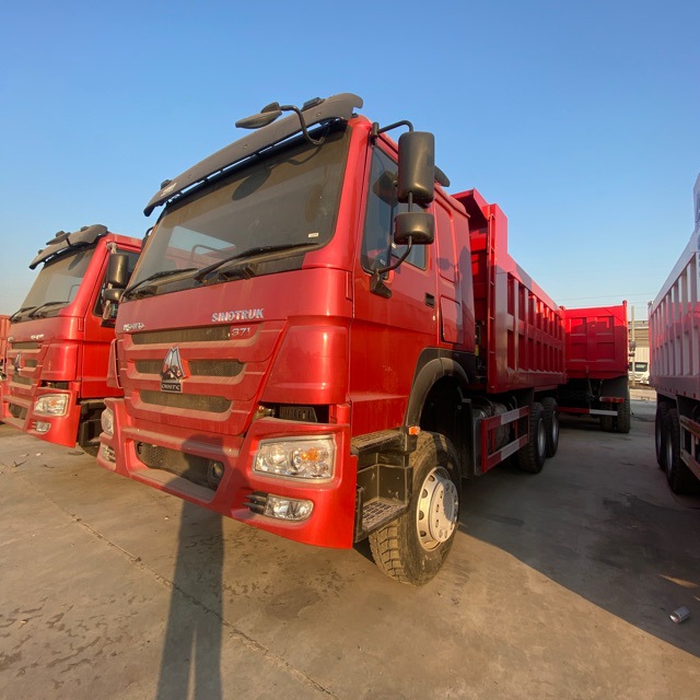 Car Export 6X4 Howo Heavy-Duty Dump Truck 380 Horsepower Refurbished and Remanufactured Model with Optional New Cargo Box
