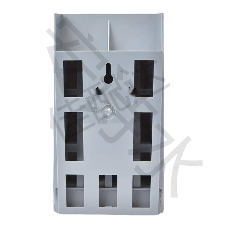 Attendance Machine Punch Card Paper Card Multifunctional Retractable Attendance Punch Card Holder Employee Card Slot Warehouse