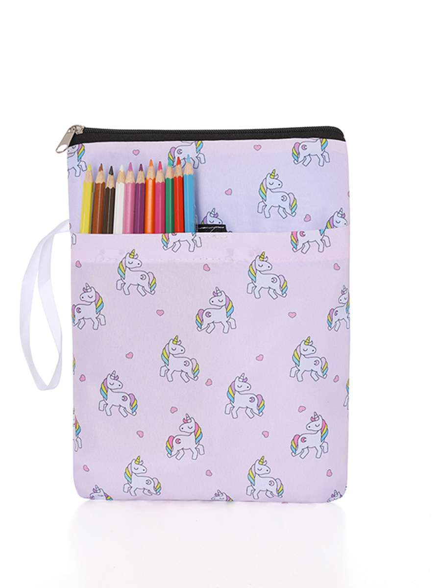 in stock paperback book cover protection book bag dustproof anti-folding book storage bag wenchuang fashion multi-print cover