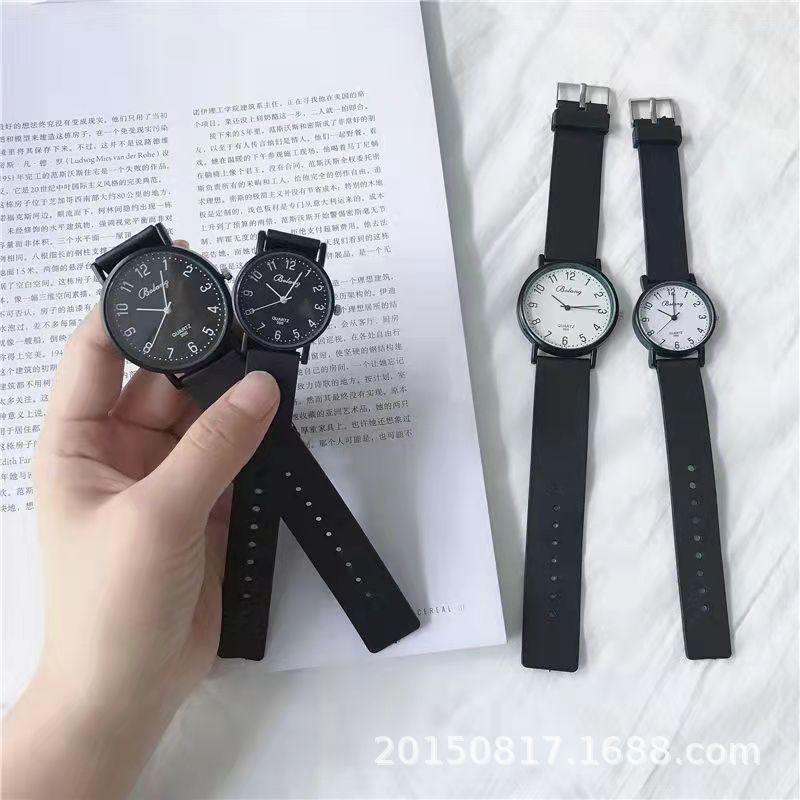 Student Examination Watch Women's Ins Niche Design Fashion Trend Fashion Temperament Beginning Senior high school Couple Quartz Watch