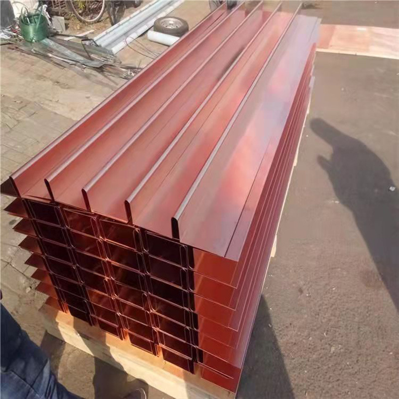 Sales of T2 Water-Stop Copper Plate U-Shaped V-Shaped Pressure Trough Dam Water-Stop Copper Strip Copper Water-Stop Sheet