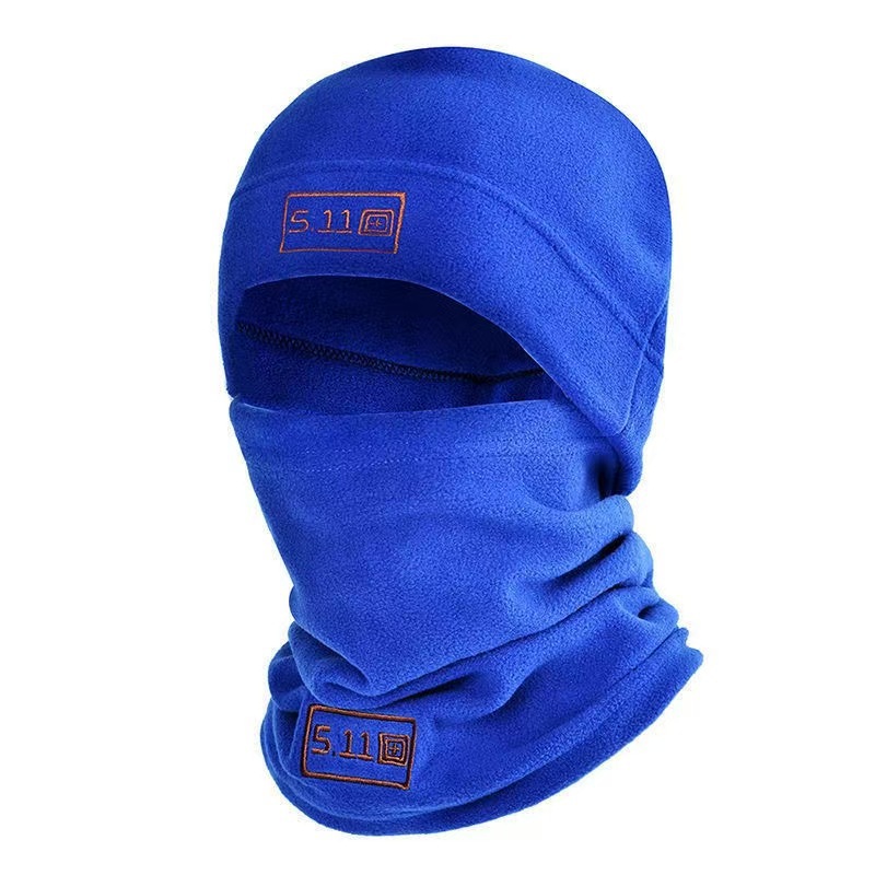 in stock Outdoor Cycling fleece-lined Thickened Neck Protection Fleece Mask Multifunctional fleece-lined Neck Set Windproof Ski Hat