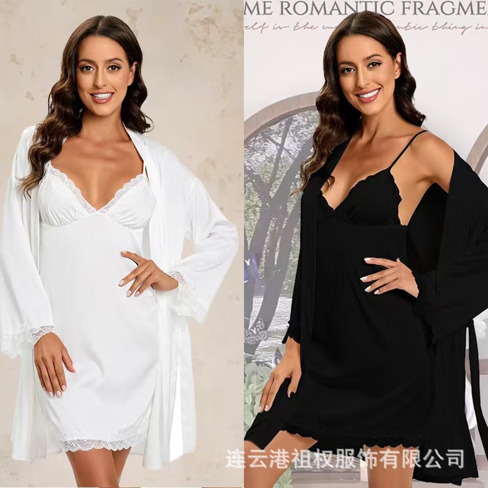 Пижама из ледяного шелка для женщин, тонкий комплект с бретелями, сексуальная домашняя одежда