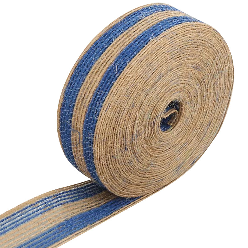 Colorful Fish Silk Hemp Webbing Handmade DIY Jute Jute Rope Decorative Twine Fabric Woven Tape Home Textile Wholesale