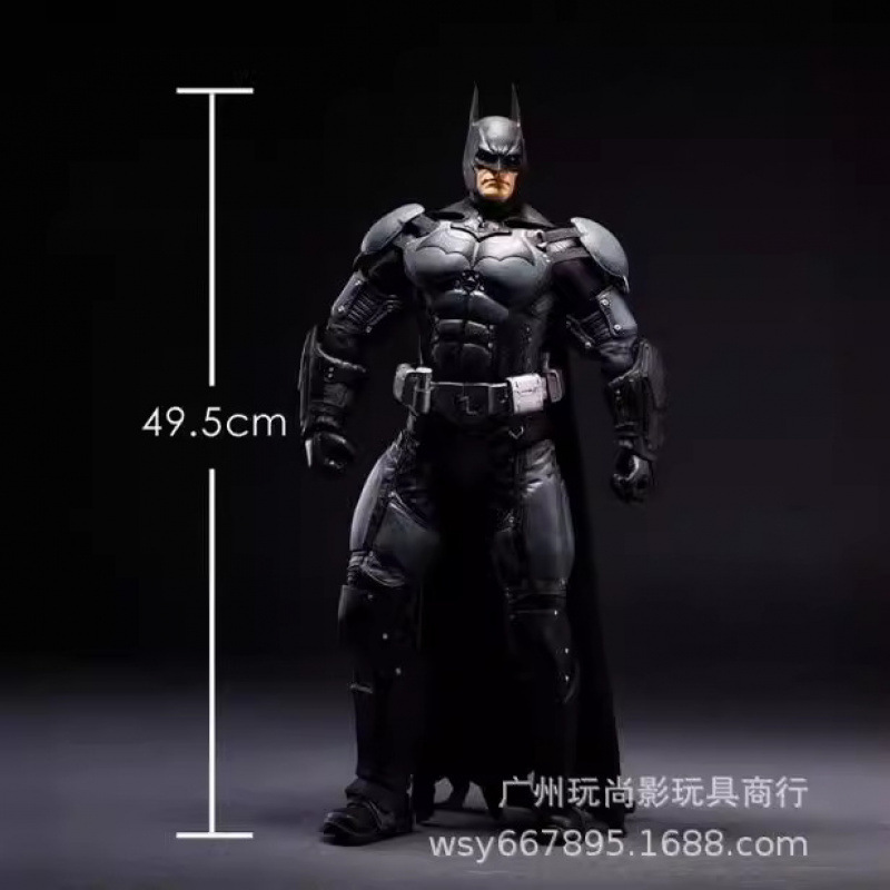 Neca 18inch Batman Batman Arkham Asylum City of Forrest Gump Movie Anime Figure Model