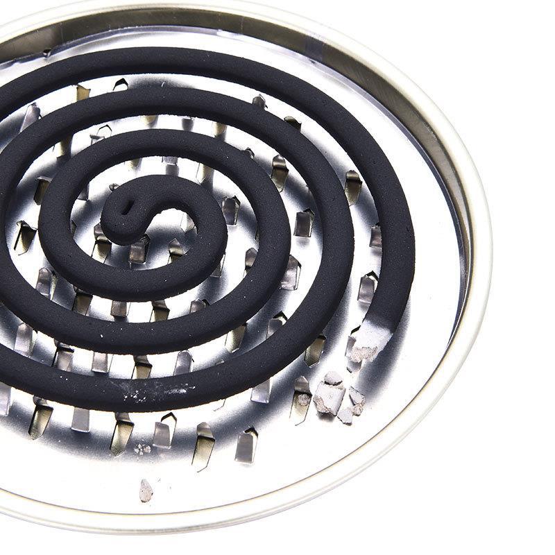 Mosquito Incense Rack with Cover Mosquito Incense Tray Ash Tray Portable Serrated Mosquito Incense Tray with Cover Mosquito Incense Box Ash Tray