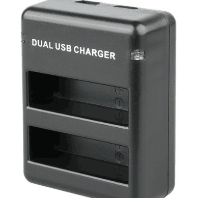 Зарядное устройство 401 двойного назначения для аккумулятора GoPro AHDBT-401 камеры Hero 4