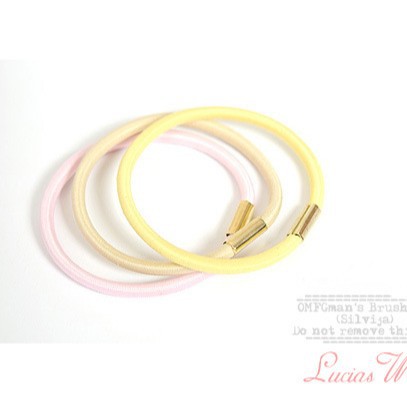 Big s recommended practical texture hair ring Joker practical iron buckle hair rope simple headdress wholesale supply