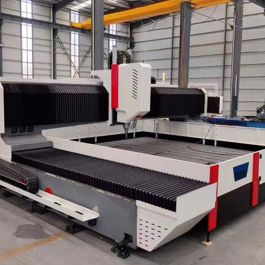 Heavy-Duty Cnc Gantry Drilling and Milling Machine with High Stability and Reliability, 4* 4m Pipe Plate Valve Slewing Bearing Processing Drilling