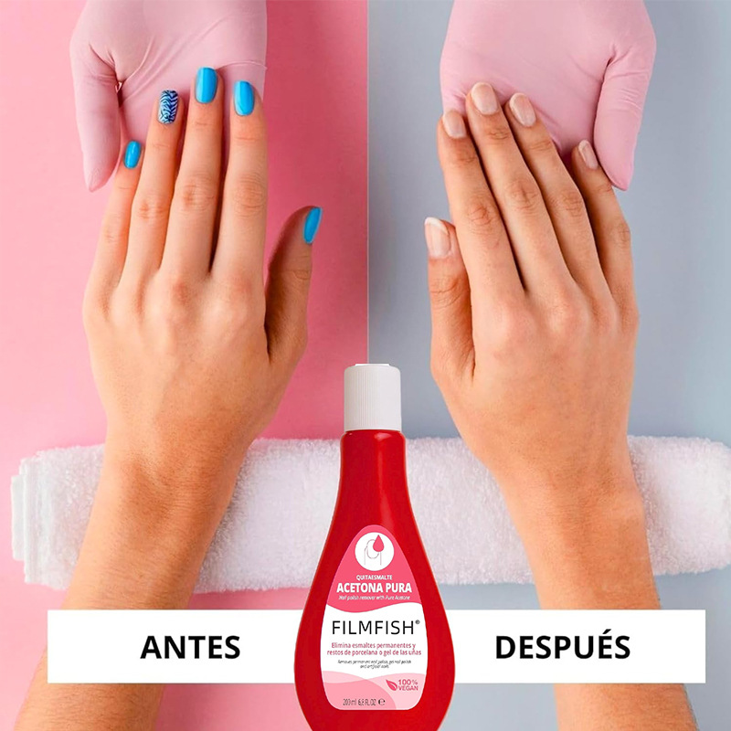 Cross-Border Amazon Foreign Trade Nail Polish Remover Contains Vitamin E B5 and Hydrolyzed Silk to Remove Nail Polish Water