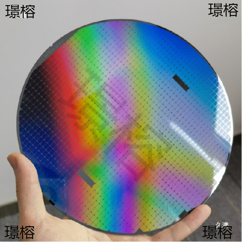 Tsmc Cpu Wafer Wafer Photolithography Integrated Circuit Chip Scrap Silicon Wafer Teaching Test