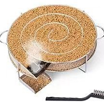 Cross-Border Amazon Export Supply 304 Stainless Steel Smoker Disc Outdoor Cold Smoke Generator Bbq Smoker Disc