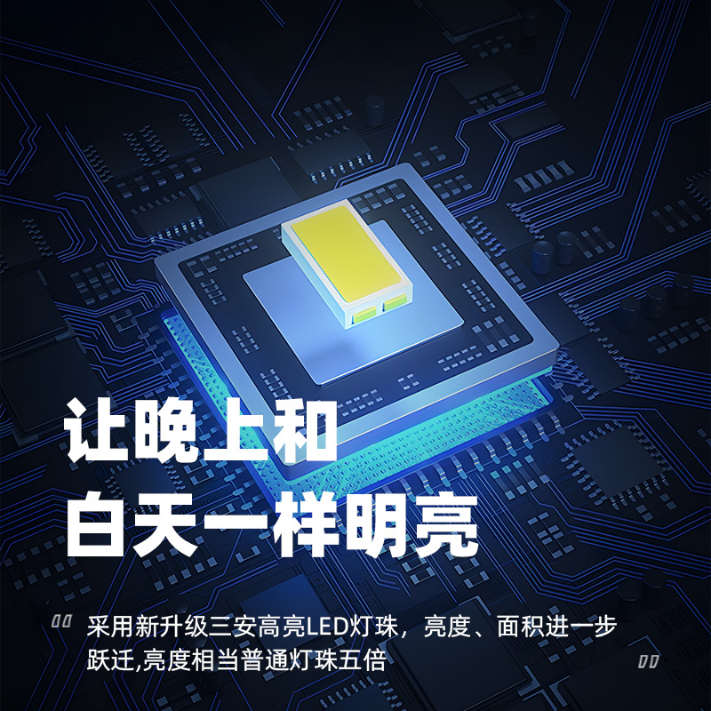 Zhongshan Led Road Lamp Head Kongming Fan 220V Mains Outdoor Lamp New Rural Square Cantilever Golden Bean Aircraft High Pole